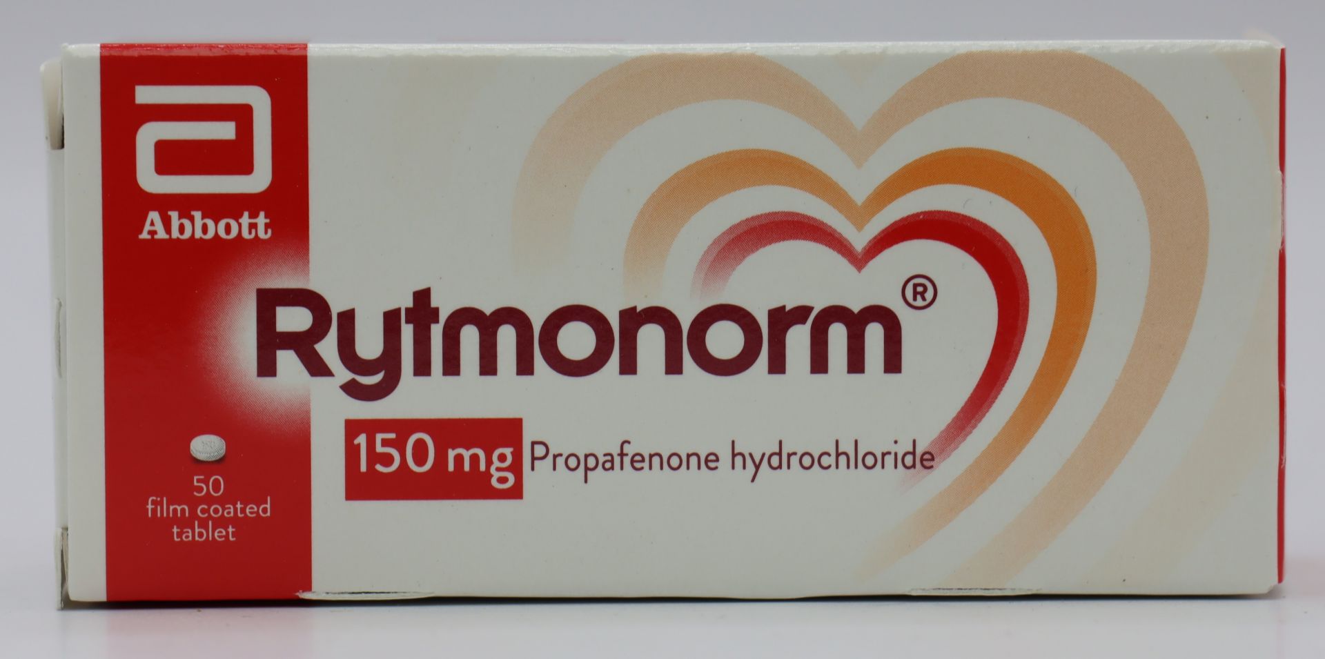 心利正膜衣錠-150mg Rytmonorm 50T/亞培