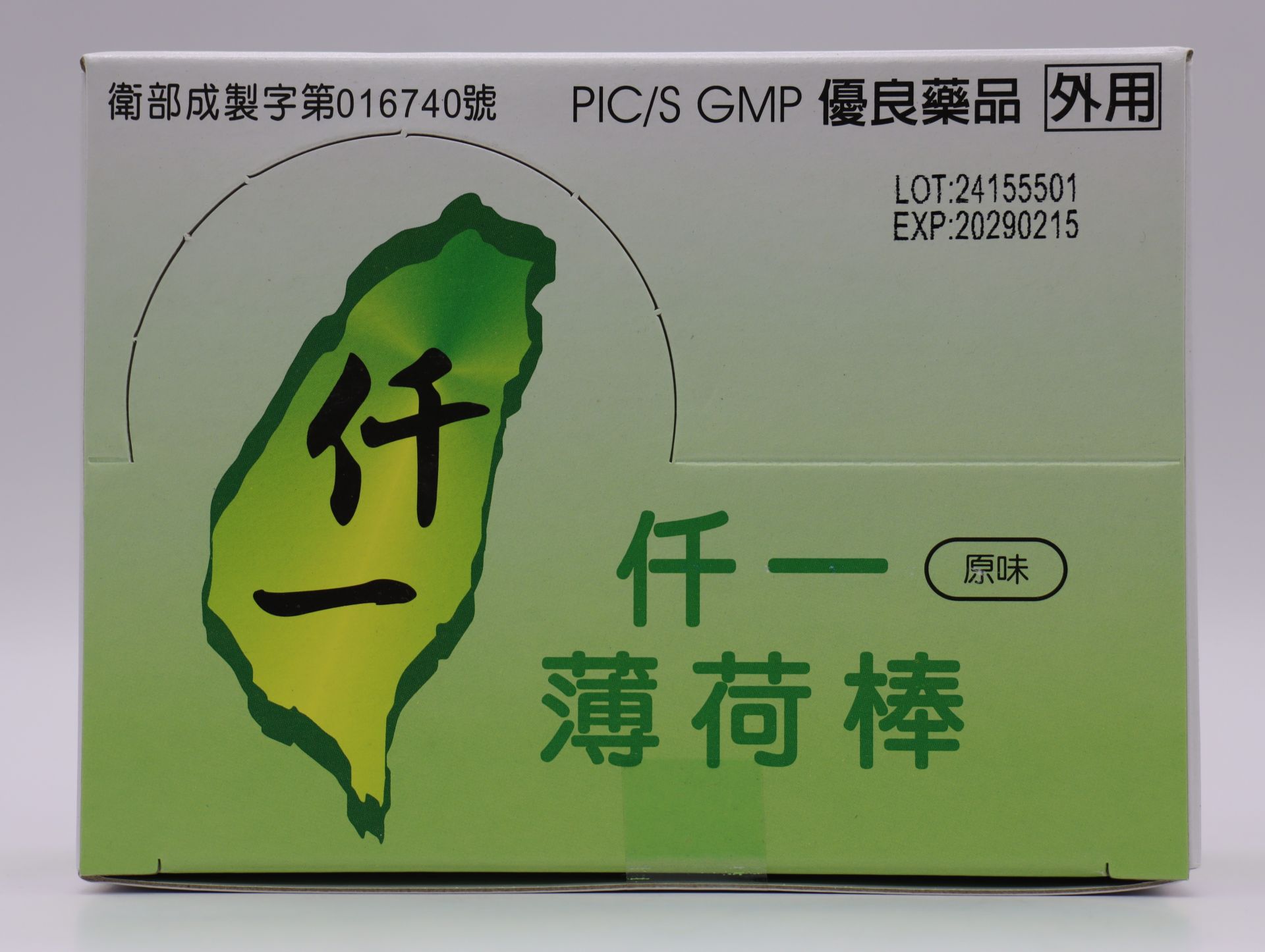 仟一薄荷棒 CHAN I Menthol Stick-12支入/光南
