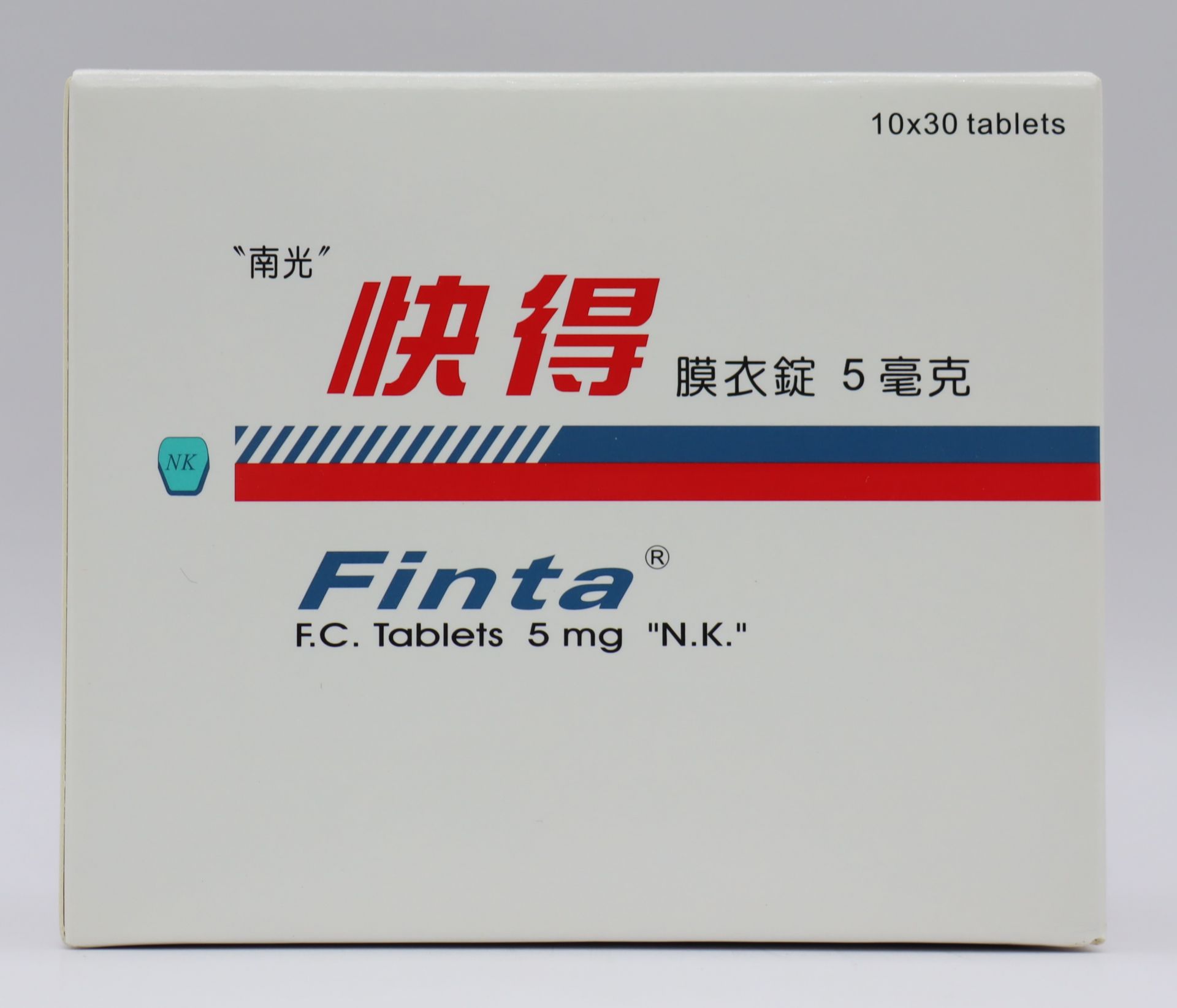 快得膜衣錠-5mg Finta 300T/南光