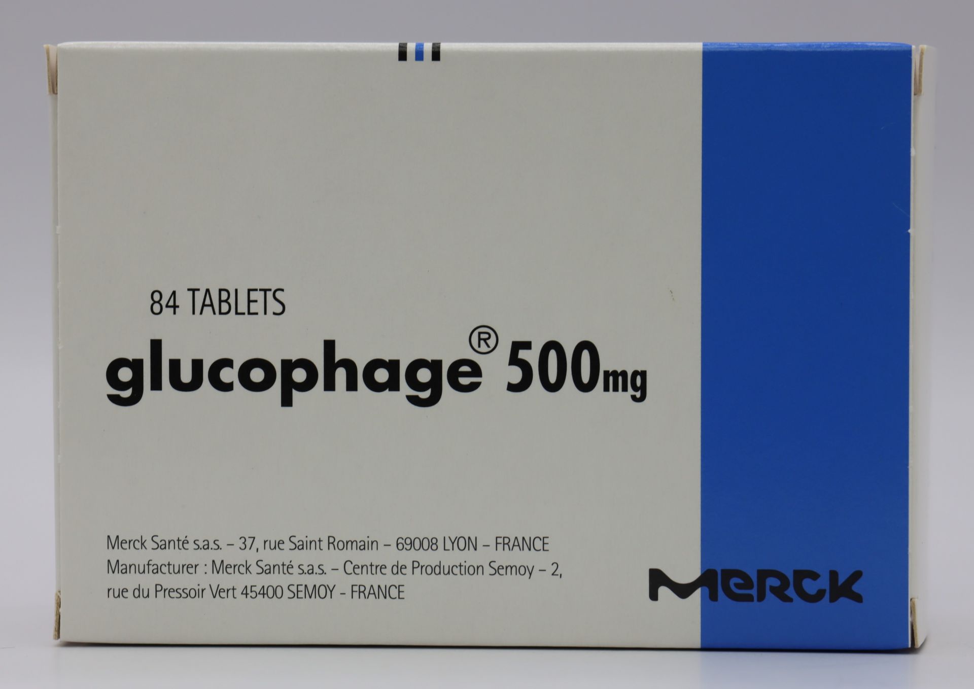 庫魯化錠-500mg Glucophage 84T/嘉德