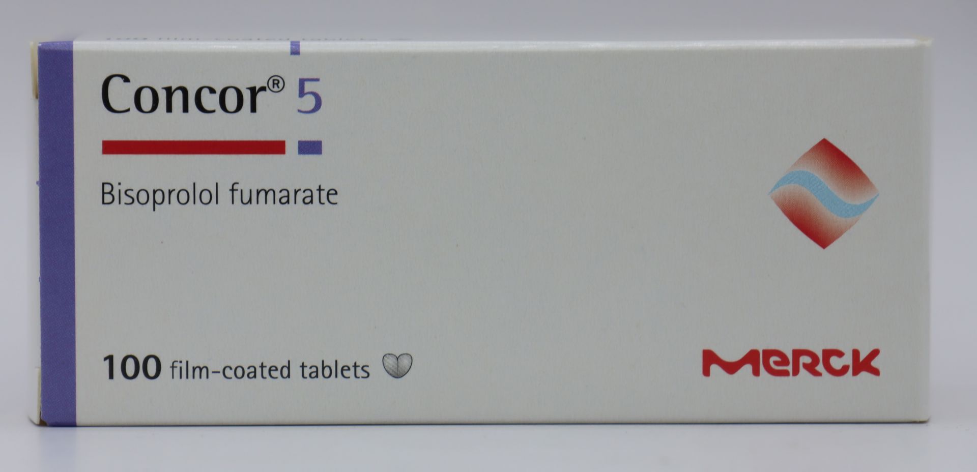 康肯膜衣錠-5mg Concor 100T/台田