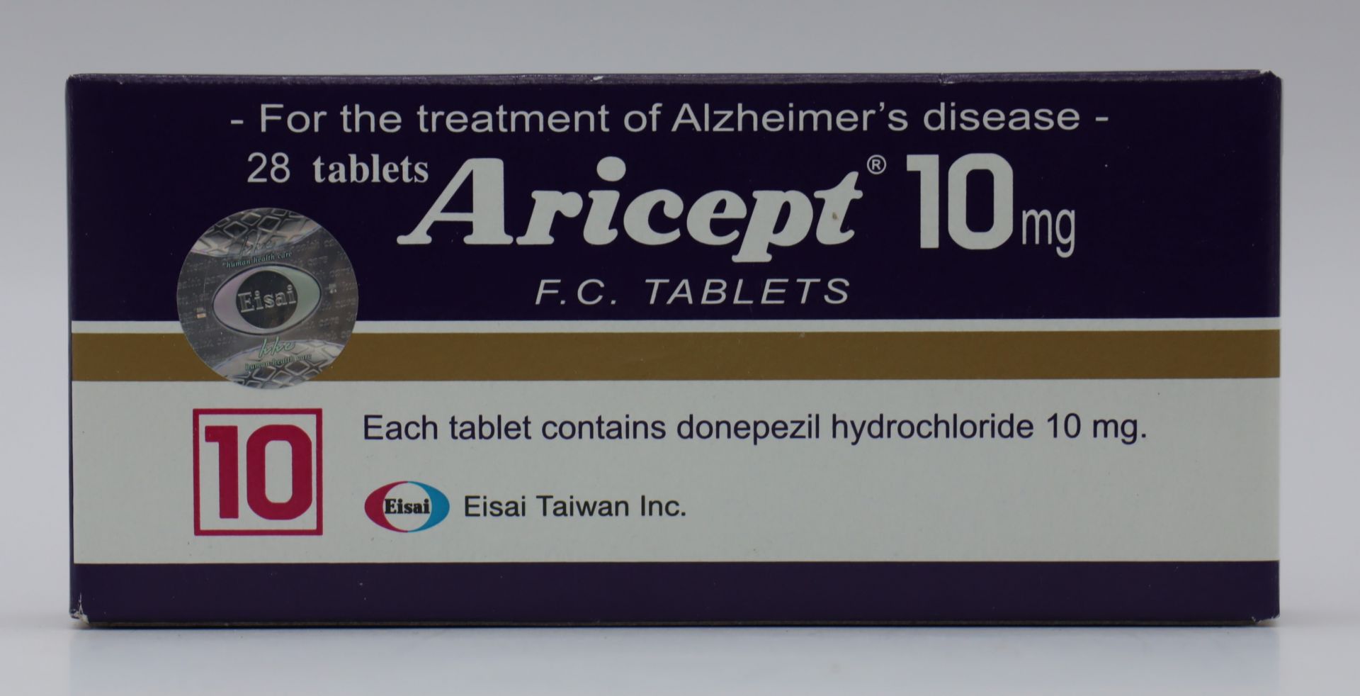 愛憶欣膜衣錠-10mg Aricept 28T/衛采