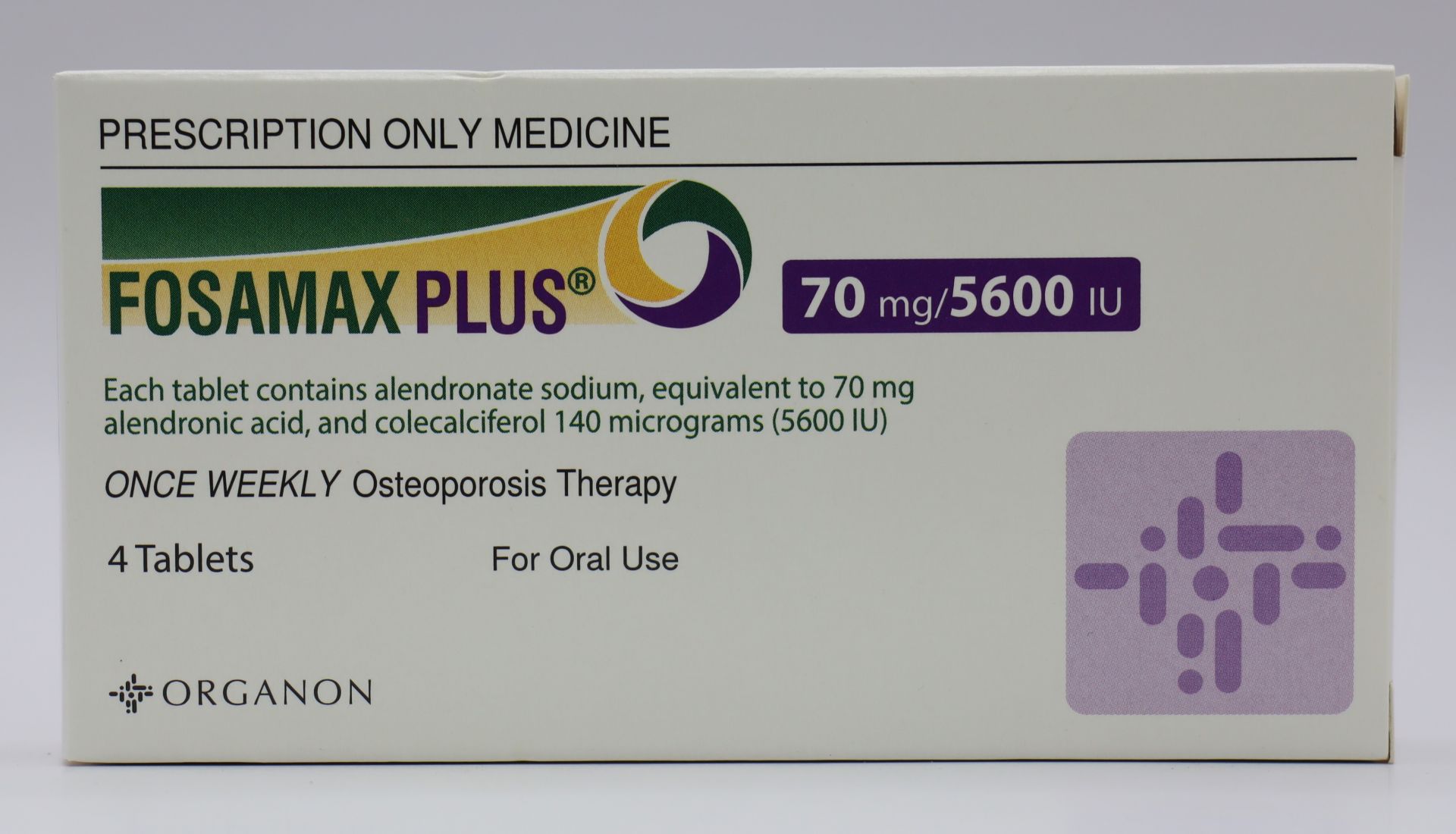 福善美保骨錠-70mg / 5600iu Fosamax Plus 4T/默沙東