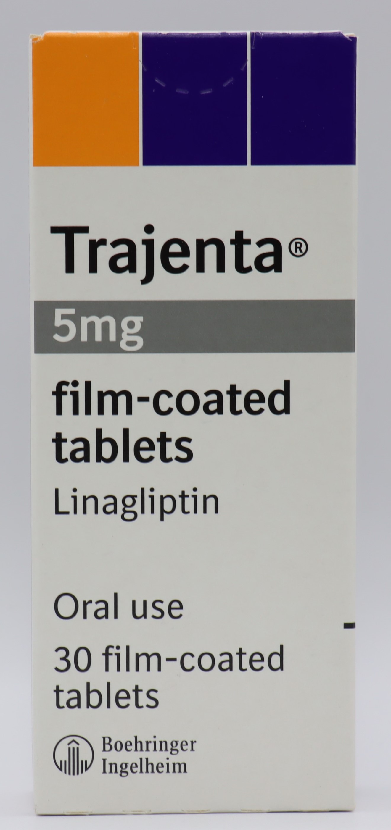 糖漸平膜衣錠-5mg Trajenta 30T/百靈佳