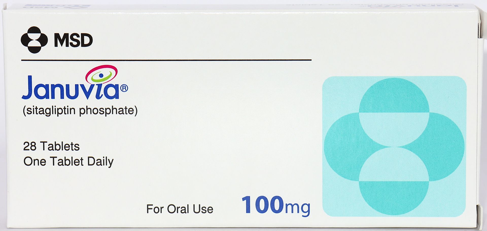 佳糖維膜衣錠-100mg Januvia 28T/默沙東